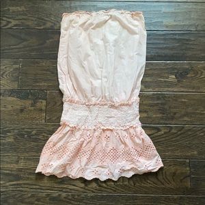 stretch lace maternity dress Lace Maternity Dress XS / Sand main image 0